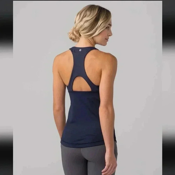 Lululemon Final Lap Tank Midnight Navy - Picture 1 of 4